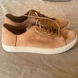 Toms Lenox Leather Low top sneakers peach